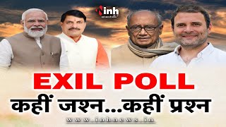 MP में Exit Poll पर सियासी घमासान | BJP में उत्साह तो कांग्रेस उठा रही सवाल | MP Politics