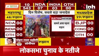 Loksabha Election Results Live| पहला रुझान आया सामने देखिये किसे मिली बढ़त, पहले रुझान में किसे बढ़त!