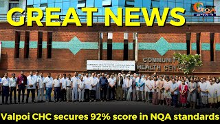 #GreatNews! Valpoi CHC secures 92% score in NQA standards