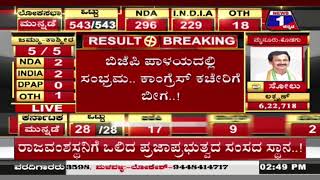 ಮೈಸೂರು ಬಿಜೆಪಿ ಕಚೇರಿಯಲ್ಲಿ ಸಂಭ್ರಮ.. ಕಾಂಗ್ರೆಸ್​ ಪಾಳಯದಲ್ಲಿ ನೀರವ ಮೌನ | @News1Kannada | Mysuru