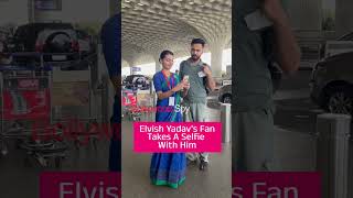Elvish Yadav Spotted With Female Fan At Airport, Playground 3 | #shorts