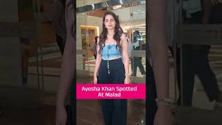 Beautiful Ayesha Khan Spotted At Malad | #shorts
