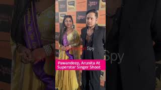 Superstar Singer 3 | Pawandeep Aur Arunita Ke Liye Media Ne Mazze | #shorts