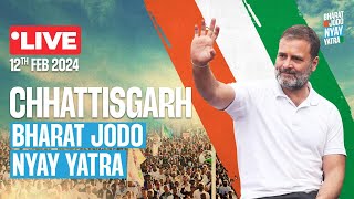 LIVE: #BharatJodoNyayYatra resumes from Korba, Chhattisgarh.