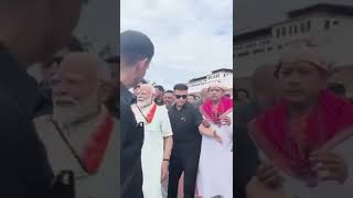 PM Modi interacted with the people of Puri, Odisha, after praying at Shree Jagannatha temple.