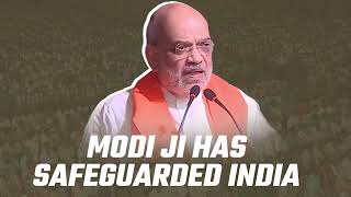 Modi ji has safeguarded India | Dharwad, Karnataka | Home Minister | Amit Shah