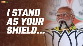 I stand as your shield: PM Modi
