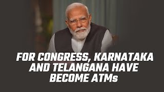 For Congress, Karnataka and Telangana have become ATMs | PM Modi | TV9