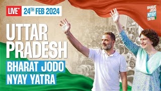 LIVE: #BharatJodoNyayYatra | Amroha, Uttar Pradesh |