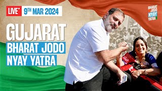 LIVE | Bharat Jodo Nyay Yatra resumes from Bharuch, Gujarat | Rahul Gandhi