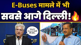 AAP Minister Kailash Gahlot ने बताया कैसे Delhi बन रही देश की EV Capital? | Electric Buses | AAP