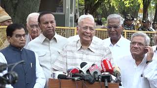 LIVE: Press briefing by INDIA parties delegation after meeting the Election Commission of India.