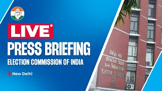 LIVE: Press briefing by Congress Party delegation after meeting with the Election Commission.
