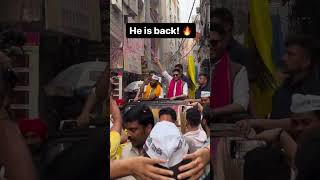 He is Back???????????? #raghavchadha #aamaadmiparty #loksabhaelection2024