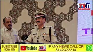 Hyderabad Traffic police Road Safety Awareness program release of Pre recorded audio message safety