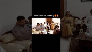 India Alliance Meeting ???????? #kejriwal #bhagwantmann #sanjaysingh #raghavchadha #rahulgandhi