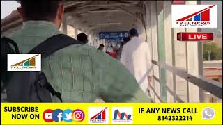 Aimim President Asaduddin Owaisi Travel  From Varanasi to Gorakhpur by Train along with Nampally Mla