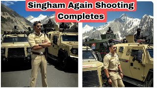 Singham Again Shooting Completes In Srinagar, Film Release Date Is Yet To Be Confirmed