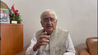 कांग्रेस ने देश में बहुत सारी चीजें कीं, उसे तोड़ने का काम BJP ने किया है | Salman Khurshid