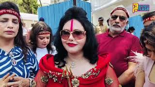 Radhe Maa Cast Her For The First Time In Mumbai
