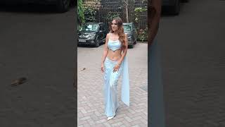 Nia Sharma Arrived At Colors Office For New Show Launch
