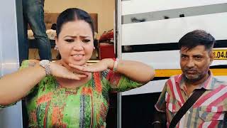 Bharti Singh At Laughter Chef Unlimited Entertainment Show Set