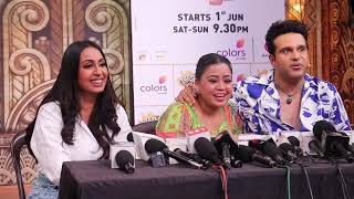 Krushna Abhishek,Kashmera Shah &Bharti Singh Full Interview - Laughter Chefs Unlimited Entertainment