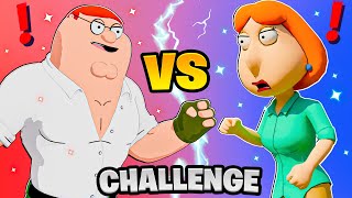 Fortnite Peter Griffin vs Lois Griffin Boss Challenge