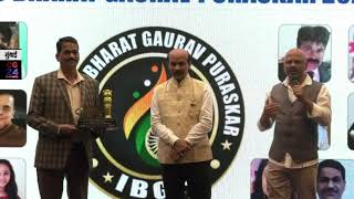 भूषण प्रतिष्ठान एनजीओ के संस्थापक भूषण पवार को आइकॉनिक भारत गौरव पुरस्कार