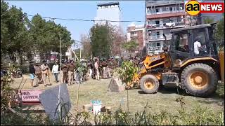 मन्दिर का डेमोलेशन, Rohini Sec 26 Dwarkadhish Society Temple Demolition | Rohini News