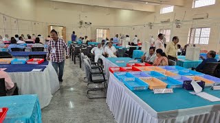 Gulbarga University Me North East Karnataka Graduate Constituency MLC Election ki Counting Start