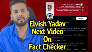 After Dhruv Rahtee, Elvish Yadav Announces Next Video On Mohammed Zubair Fact Checker