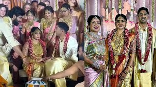 Vijayakumar Granddaughter Diya Marriage Video | Anitha Vijayakumar Daughter | Preetha Hari