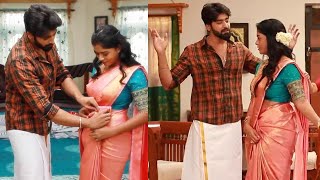 Mahanadhi Serial Promo | காவேரிக்கு சேலை கட்டி விடும் விஜய் - காவேரி எனக்கு மட்டும் தான்