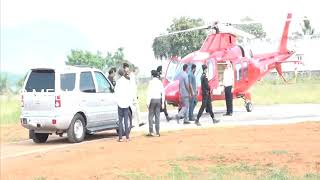 CBN Helicopter Flying To Sky | చంద్రబాబు ప్రయాణించే హెలికాప్టర్ | @smedia
