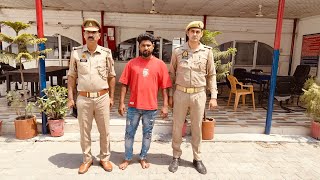 मीरापुर पुलिस ने किया वांछित अभियुक्त को गिरफ्तार