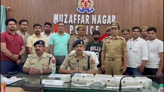 शाहपुर पुलिस और एसओजी ने किया लूटेरे गिरोह का 24 घण्टे में खुलासा