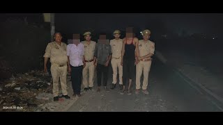 मन्सुरपुर पुलिस की तेल चोर गिरोह से हुई मुठभेड, दो घायल