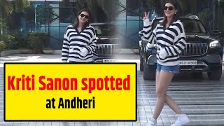 Kriti Sanon spotted at Andheri