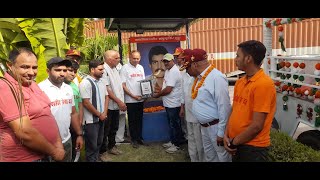 हरियाणा के होडल में पहुंची कारगिल शहीद यात्रा