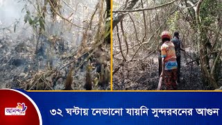 ৩২ ঘন্টায়,ও নেভানো সম্ভব হয়নি সুন্দরবনের আগুন। Ananda Tv