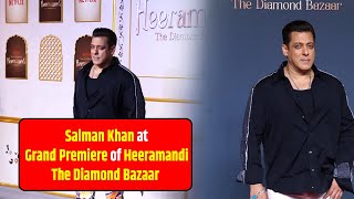 Bollywood updates: Salman Khan at Grand Premiere of Heeramandi The Diamond Bazaar