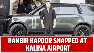 Ranbir Kapoor snapped at Kalina Airport