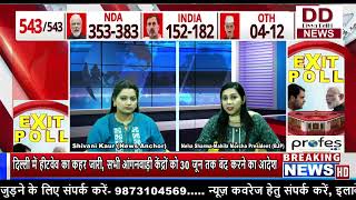 Exit Poll 2024 With BJP Mahila Morcha President- Neha Sharma || Divya Delhi