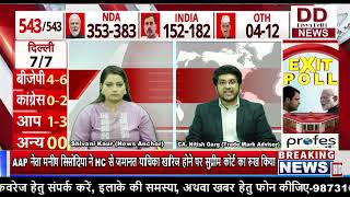 Exit Poll 2024 With CA. Nitish Garg (Trade Mark Advisor) || Divya Delhi