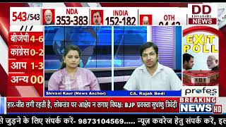 Exit Poll 2024 With CA. Rajak Bedi || Divya Delhi
