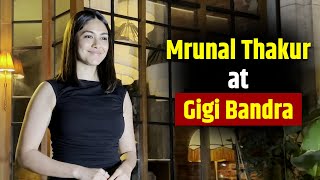 Mrunal Thakur at Gigi Bandra