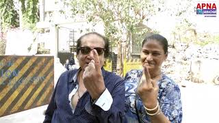 Director Dilip Gulati Spotted at Voting booth at Andheri West