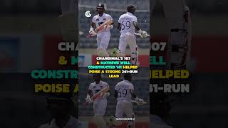 Chandimal and Angelo Mathews lead the charge with centuries putting Sri Lanka in a dominant position