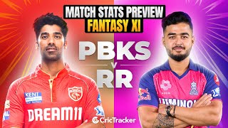 PBKS v RR | IPL 2024 | Match Preview and Stats | Fantasy 11 | Crictracker